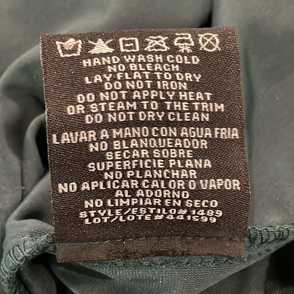 NWT R&M Richards Womens Hunter Green Velvet Cold Shoulder Sparkle Gown SIZE 16 - Picture 12 of 13